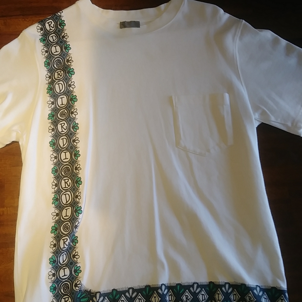 Dior x stussy t shirt